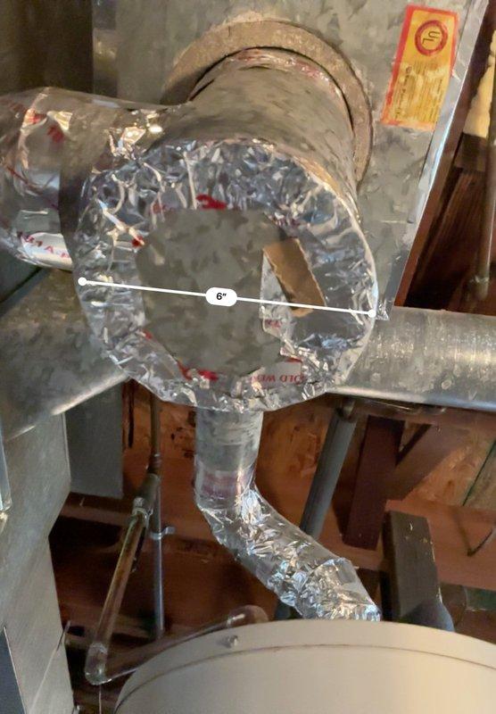 Completed comprehensive tune-up service on 2022 air conditioning system and boiler unit. Performed full system inspection of furnace/air handler assembly, verified electrical connections at junction box, and assessed ductwork condition in attic space. Noted 6-inch flexible aluminum duct showing signs of deterioration with compromised foil covering requiring future attention, though system remains operational at this time.