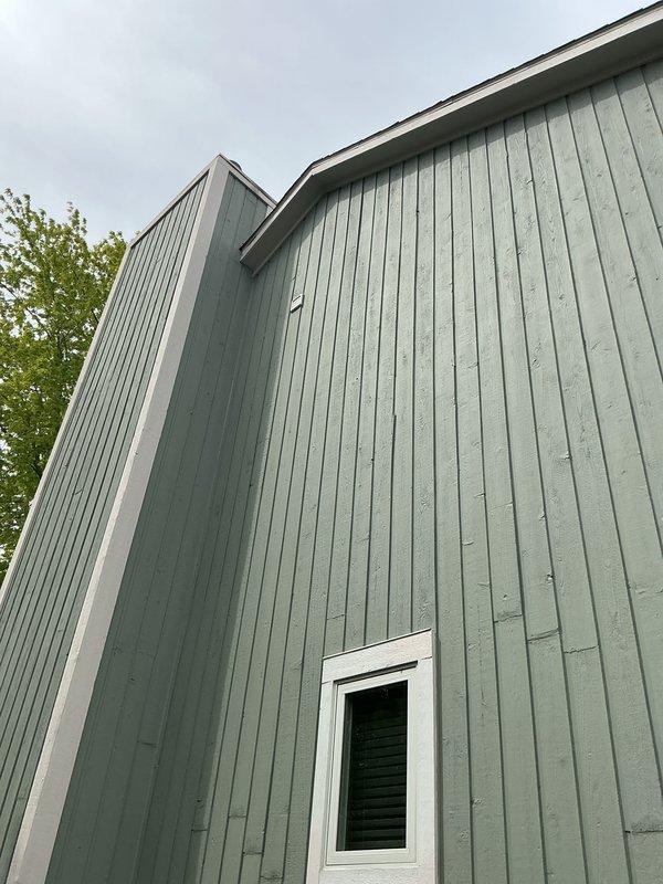 Completed bathroom exhaust fan installation including new fan unit, ductwork venting to exterior, proper termination with weatherproof cap on exterior wall, and electrical connection to existing circuit. System tested and verified operational with proper airflow and quiet operation, with all work covered under parts and labor warranty.