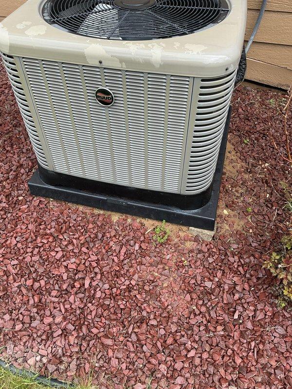 Performed comprehensive preventive maintenance on two air conditioning systems and one tankless water heater. Completed full tune-up procedures on both outdoor condenser units, including inspection of compressor operation, refrigerant levels, electrical connections, and fan motor assemblies. Serviced tankless water heater with descaling and component inspection to ensure optimal performance and efficiency.
