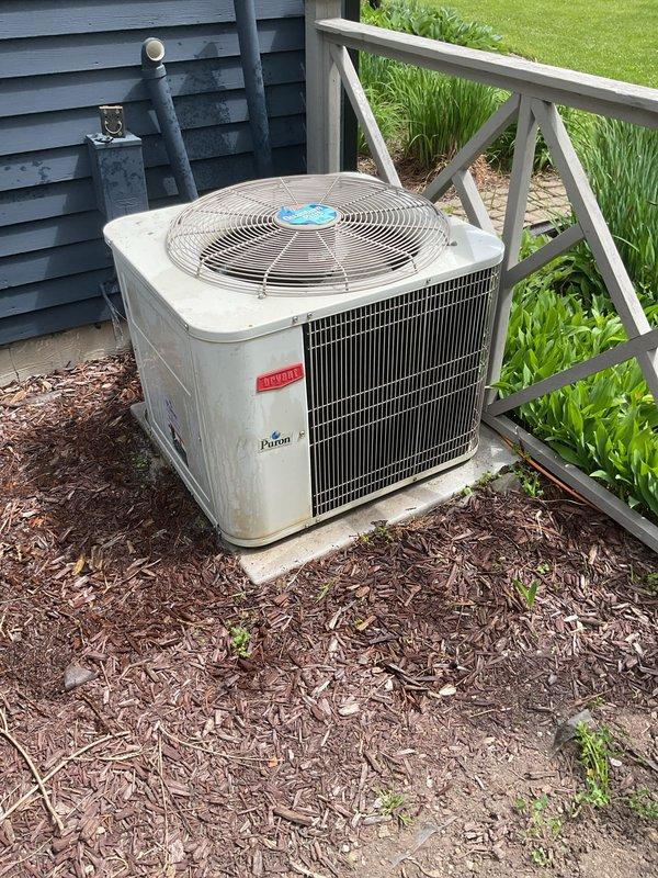 Performed comprehensive annual tune-up on Bryant outdoor condensing unit. Completed full system inspection, cleaned condenser coils, verified proper refrigerant levels, tested electrical connections, and confirmed optimal fan motor operation. Unit operating within manufacturer specifications upon completion.