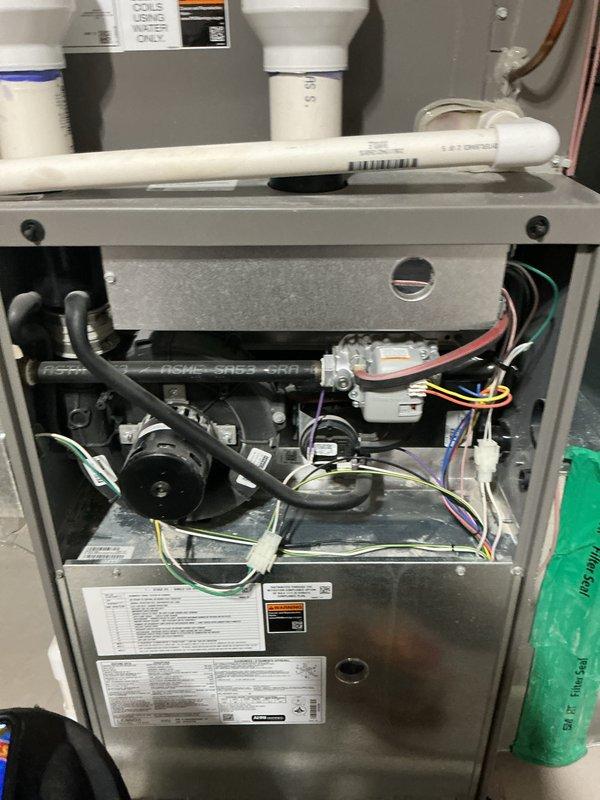 Performed comprehensive furnace tune-up and maintenance inspection for prospective home purchaser, including detailed assessment of unit condition and operational status. Identified and documented source of water intrusion within furnace cabinet, providing thorough written notes regarding moisture issue for buyer's review. Completed water heater maintenance by replacing temperature and pressure relief valve and corroded top fitting to restore proper safety function and prevent potential leaks.