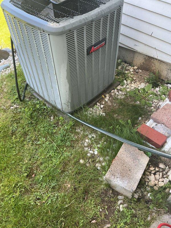 Completed preventive maintenance inspection on multi-unit system consisting of two furnaces and one air conditioning condenser unit. Performed comprehensive system evaluation, documented equipment condition with photographs, and confirmed all components operating within normal parameters for upcoming seasonal renewal.