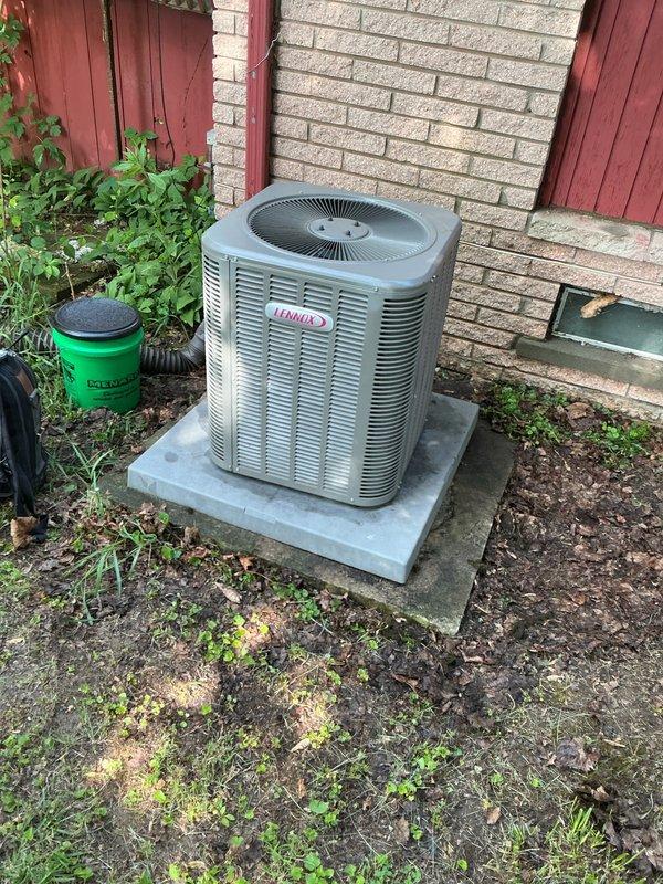 Replaced faulty pressure switch on Lennox furnace that was previously ordered after initial no-heat diagnosis. Completed installation of replacement pressure switch and restored unit to proper operation. Performed system diagnostics using testing equipment to verify proper furnace function and confirm repair resolved heating issue.