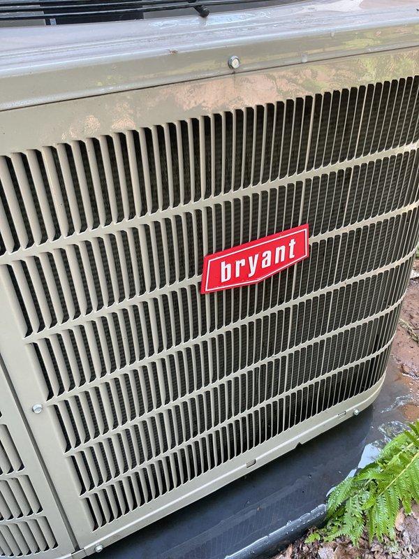 Completed annual preventative maintenance on 8-year-old Bryant air conditioning system and furnace. Performed comprehensive tune-up including inspection of condenser unit, cleaning of components, verification of electrical connections, refrigerant level check, and testing of all system operations. Both units found to be in good working condition with no issues identified; system operating within normal parameters and ready for the cooling season.