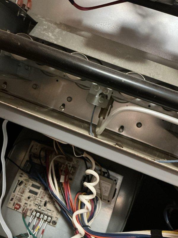 Completed city certification tune-up on gas furnace for rental property. Performed standard maintenance inspection of all mechanical and electrical components, including blower motor assembly, gas valve, pressure switch, and control board with associated wiring. Applied required service sticker and certification documentation per municipal rental inspection requirements.