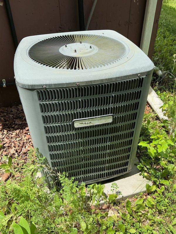 Completed scheduled air conditioning tune-up and preventive maintenance on outdoor condenser unit. Performed comprehensive system inspection, cleaned condenser coils, verified proper fan operation, checked refrigerant levels, and tested electrical connections to ensure optimal cooling performance for the upcoming season.