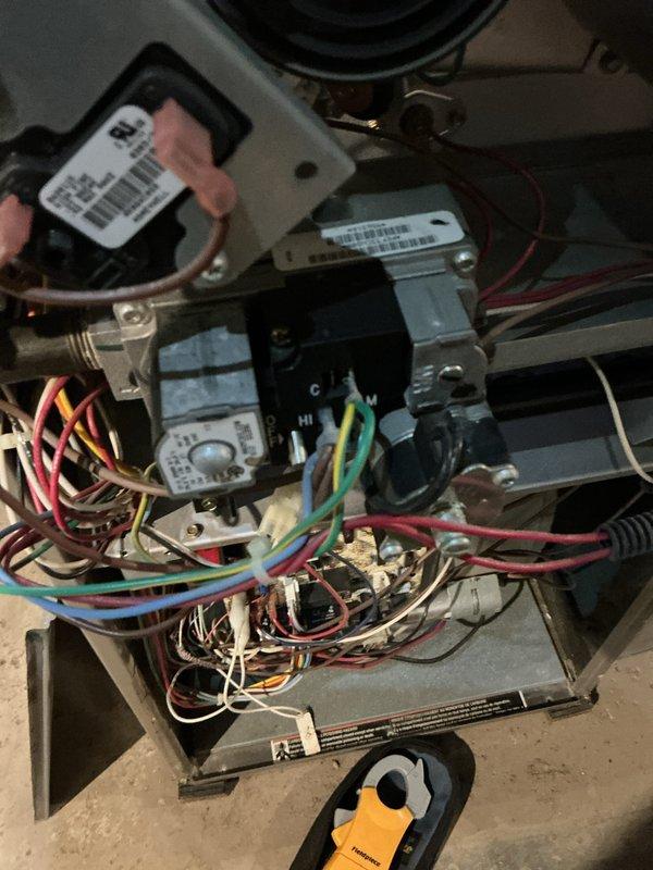 Completed comprehensive tune-up maintenance on multi-zone HVAC system including air conditioning and gas furnace units. Performed thorough inspection of all electrical components, control boards, relays, contactors, and wiring connections; verified proper operation of gas valve assembly and ignition system; checked all safety switches and control modules for proper function. All systems tested and operating within normal parameters upon completion.