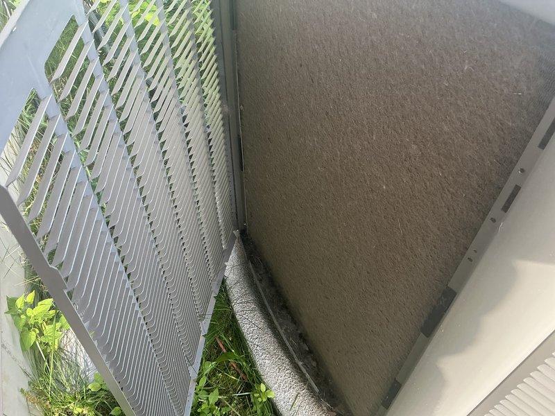 Completed annual AC tune-up on Lennox outdoor unit following extreme heat conditions with 90-degree ambient temperatures. Performed system reset after high-temperature operation, inspected unit exterior and installation, verified proper placement on concrete pad, and updated equipment inventory records with current unit specifications and condition.