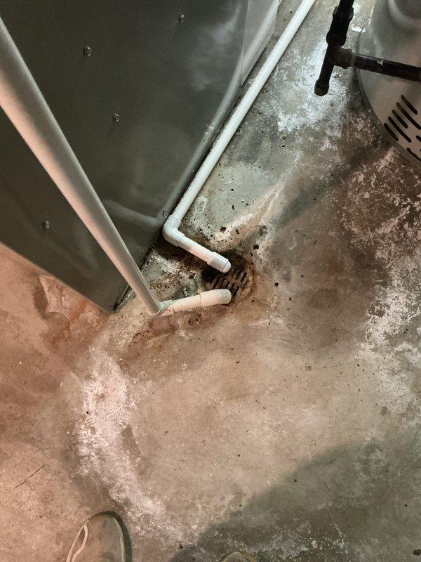 Returned to property to complete venting modifications on previously installed HVAC system. Corrected ductwork configuration in mechanical room, ensuring proper ventilation routing and secure connections throughout the system. Documented completed repairs with photographs showing modified ductwork assembly and mechanical room conditions upon completion of callback service.