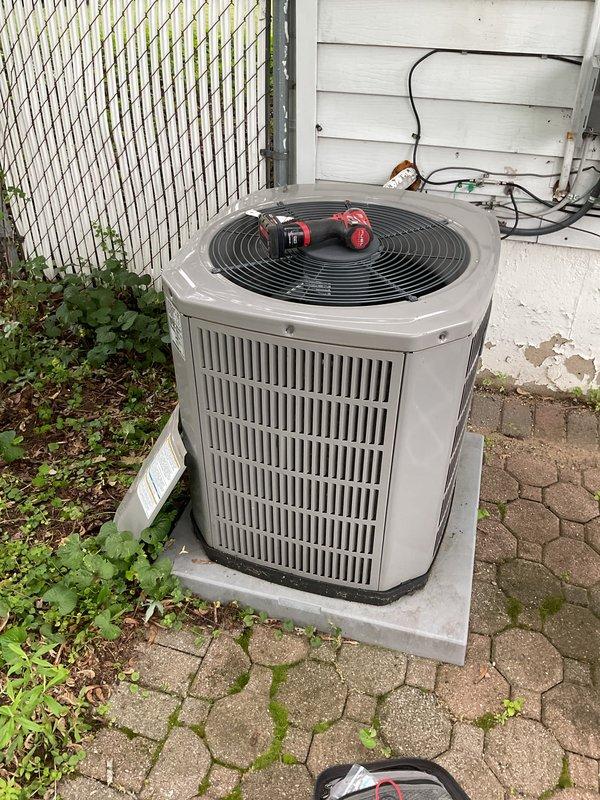 Completed annual membership air conditioning tune-up on outdoor condenser unit. Performed comprehensive system inspection, verified proper operation of all components, and documented equipment condition with photographs. Membership renewal processed at time of service.