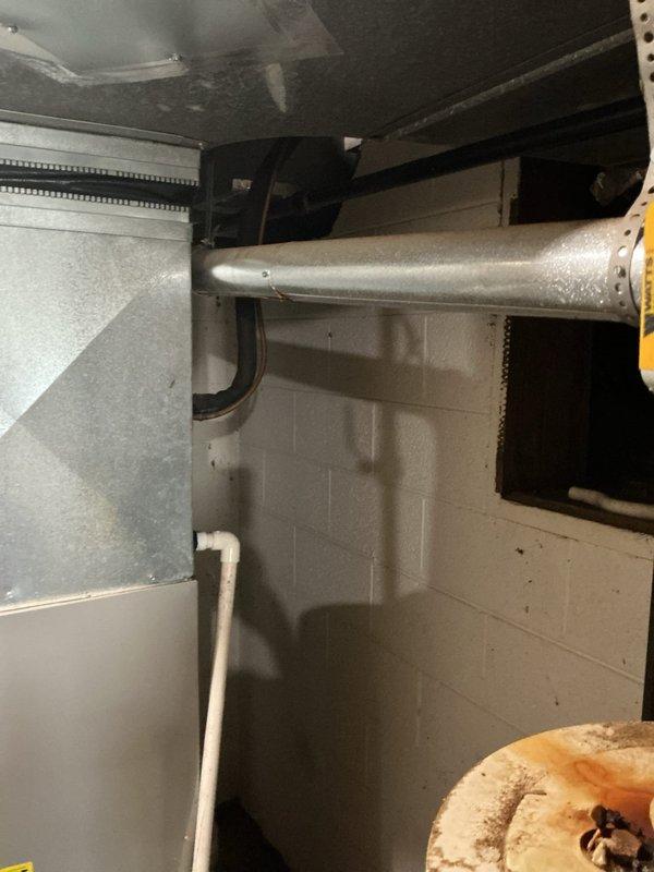 Responded to emergency no-cooling call for residential air conditioning system. Upon arrival, performed complete system diagnostic including inspection of air handler, ductwork, and electrical components in basement mechanical room. Identified and resolved issue causing complete system failure, restoring cooling operation to the home. Verified proper airflow through supply ductwork and confirmed all electrical connections at equipment were secure and functioning correctly.
