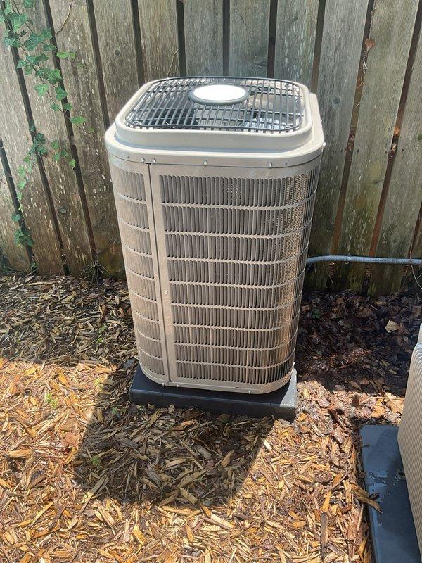 Completed comprehensive preventive maintenance tune-up on outdoor AC condensing unit and mini split system. Performed full system inspection, verified proper operation of all components, cleaned coils and filters, checked refrigerant levels and electrical connections, and renewed customer's maintenance membership agreement at time of service with payment collected.