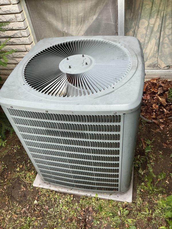 Completed membership maintenance tune-up service on residential HVAC system and water heater. Performed comprehensive inspection of outdoor condenser unit, verified proper operation of fan assembly and heat exchange coils, confirmed unit integrity and airflow through louvers, and documented equipment condition with photos. All components found operating within normal parameters with no immediate service needs identified.