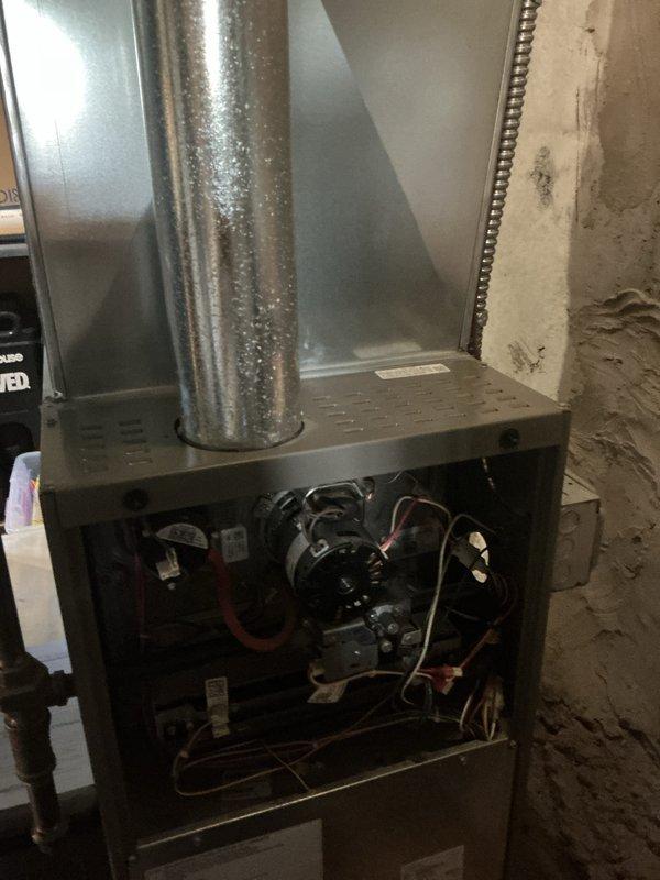 Completed comprehensive tune-up and city certification inspection on 2024 gas furnace unit located in basement utility area. Performed standard maintenance procedures including inspection of blower motor assembly, electrical connections, and ductwork system; all components found to be in proper working condition. City certification documentation provided upon completion of inspection.