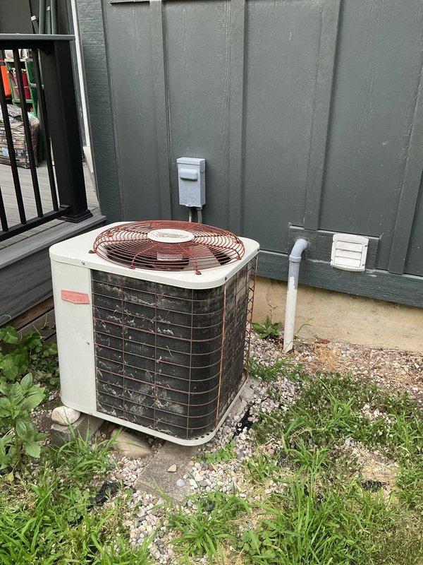 Responded to service call for air conditioning system not cooling properly and blowing warm air. Upon inspection, diagnosed issue with outdoor condenser unit and indoor air handler system. Completed necessary repairs to restore proper cooling function and verified system operation before departure.