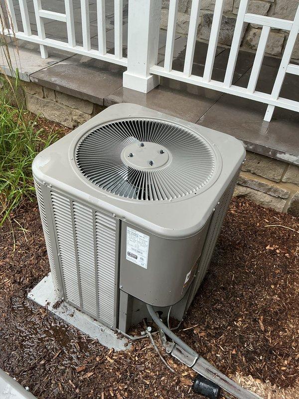 Completed preventive maintenance tune-ups on two multi-zone air conditioning systems. Performed comprehensive inspections of both outdoor condensing units, including a Lennox 13ACXN036 model, verified proper operation of all components, checked refrigerant levels, cleaned coils, inspected electrical connections, and confirmed adequate airflow through both systems to ensure optimal cooling performance for the upcoming season.