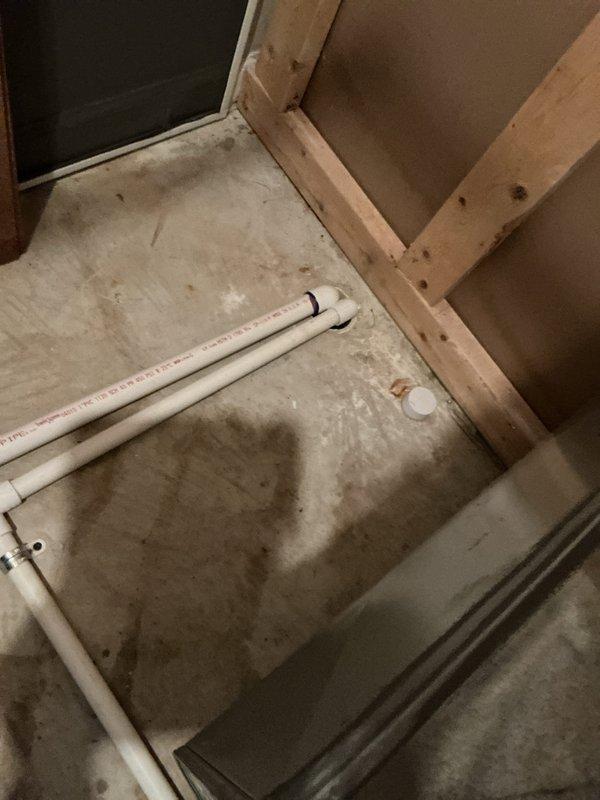 Completed installation of Bryant residential gas furnace system in basement utility area. Installed new furnace unit with proper venting configuration, including metallic exhaust pipe and white PVC condensate drain system with trap assembly. Routed all necessary piping and ductwork connections to integrate with existing HVAC infrastructure. Verified proper clearances, secured all connections, and ensured system meets manufacturer specifications and local building codes. Unit tested and operational upon completion.