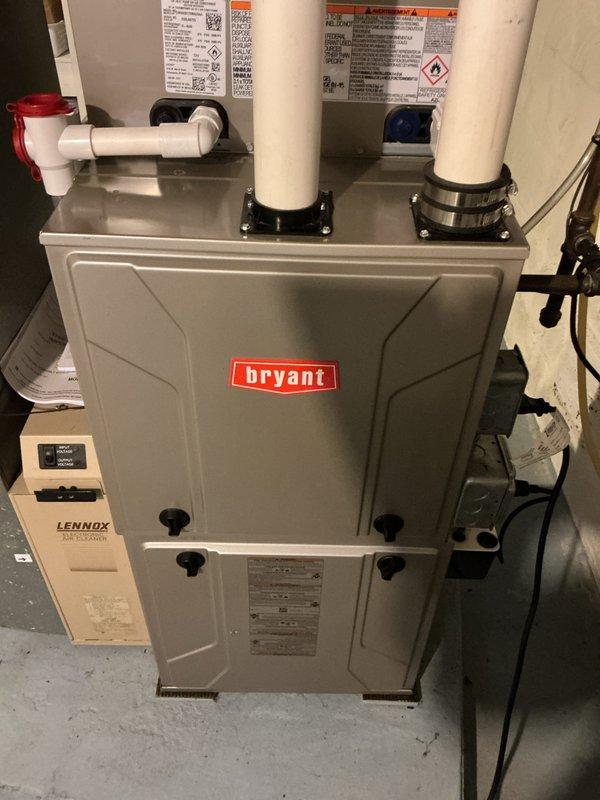 Completed preventative maintenance tune-up on both gas furnace and air handler system. Performed comprehensive inspection of all mechanical and electrical components, including blower assembly, motor operation, and control systems. Verified proper operation of both units, checked all safety controls, and documented equipment condition with photos per service agreement requirements.