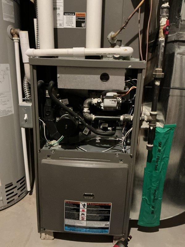 Completed comprehensive multi-system tune-up service on residential HVAC equipment, including air conditioning unit and gas furnace. Performed standard maintenance procedures on both systems, inspected internal components, verified proper operation of blower motor assembly, checked electrical connections, examined refrigerant lines and condensate drainage system, and assessed overall system performance. All equipment found operating within normal parameters upon completion of preventive maintenance service.