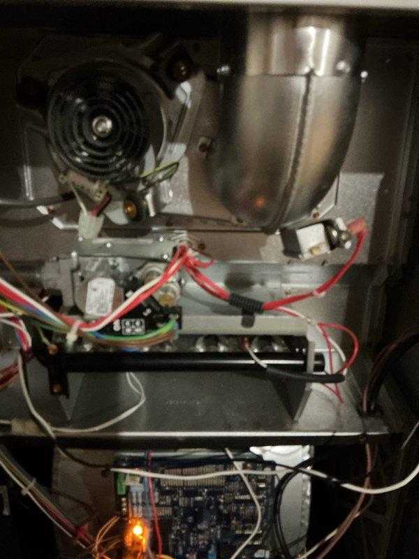 Completed comprehensive tune-up maintenance on multi-system unit including air conditioning and gas furnace components. Performed thorough inspection of furnace heat exchanger, blower assembly, electrical connections, and control board with all components found operating within normal parameters. Collected payment for service agreement renewal.