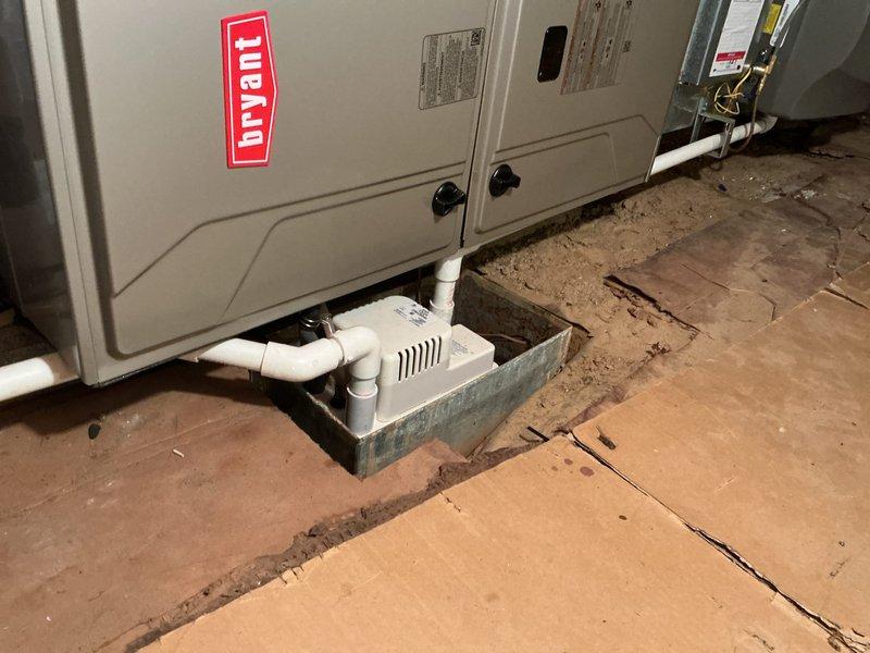 Completed warranty recall to replace damaged humidifier solenoid on Bryant HVAC system. Installed new AprilAire 4040 solenoid to restore proper humidifier operation after identifying damaged wire during initial installation. System tested and verified operational upon completion.