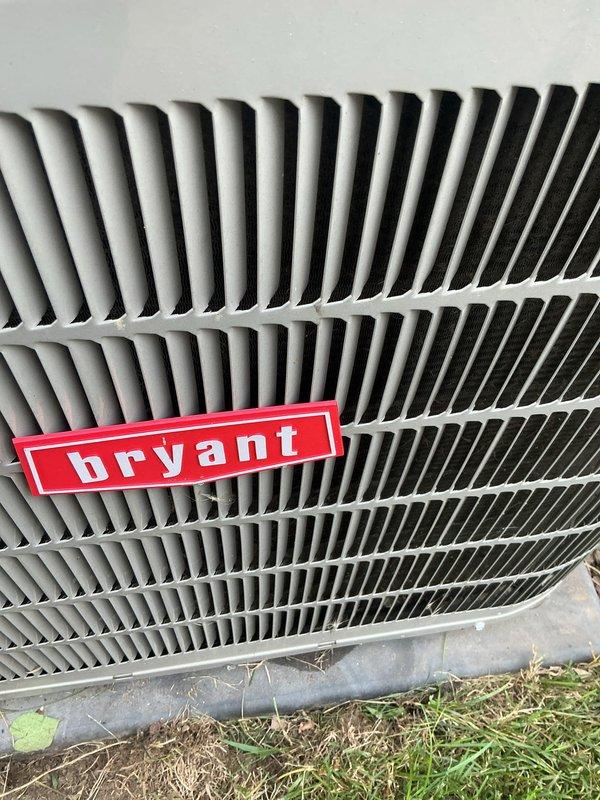 Completed scheduled AC tune-up on Bryant condenser unit. Performed comprehensive system inspection, verified proper operation of all components, and confirmed unit is functioning within normal parameters. System is cooling effectively with no issues identified during maintenance visit.