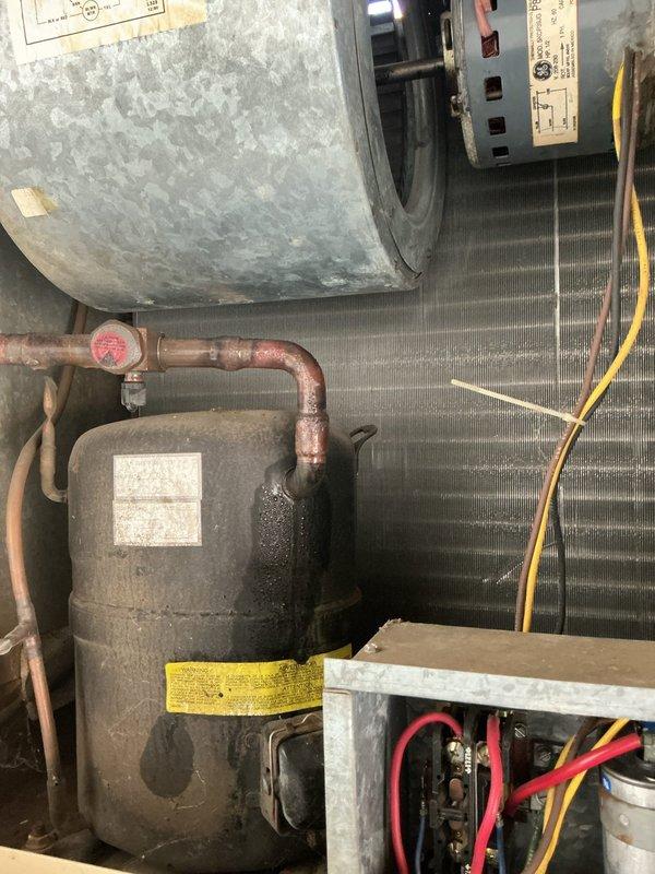 Completed scheduled recurring maintenance service on residential HVAC system. Inspected blower assembly with previously installed motor and reinforced mounting brackets, verified proper operation of air handler unit, and checked electrical connections throughout the system. All components operating within normal parameters; system cooling effectively with no issues identified during inspection.