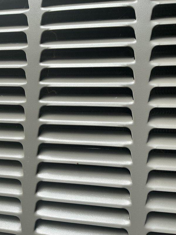 Completed scheduled recurring maintenance service on Lennox air conditioning system. Performed comprehensive inspection of outdoor condensing unit and indoor air distribution components, verified system operation, and documented equipment condition with photos. Unit operating within normal parameters with adequate airflow through return grille and condenser coils clear of obstructions.