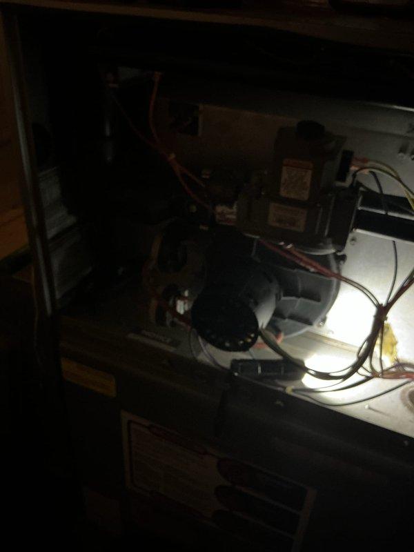 Performed preventive maintenance and tune-up on two residential furnace units. Converted two Google Nest thermostats from battery-powered operation to hardwired configuration, ensuring proper C-wire connections for continuous power supply. Inspected internal components including blower motors, electrical connections, and control boards on both furnace systems, verifying all wiring connections and operational safety controls were functioning properly.