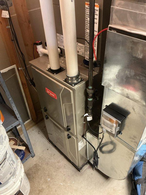 Completed comprehensive multi-system maintenance service including air conditioning and gas furnace tune-ups as part of recurring preventive maintenance program. Performed thorough inspection of all internal components including blower motor assembly, draft inducer, electrical connections, and condensate drainage system. Verified proper operation of both heating and cooling systems, ensuring all mechanical and electrical components are functioning within manufacturer specifications.