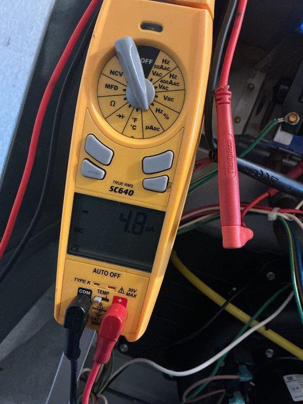 Performed comprehensive furnace tune-up and safety inspection on gas-fired heating unit. Conducted operational testing with burner assembly firing properly, verified combustion chamber integrity, and performed electrical diagnostics using digital multimeter to measure voltage and system performance parameters. Inspected blower motor assembly, pressure switches, and all electrical connections throughout the unit, confirming all components operating within manufacturer specifications.