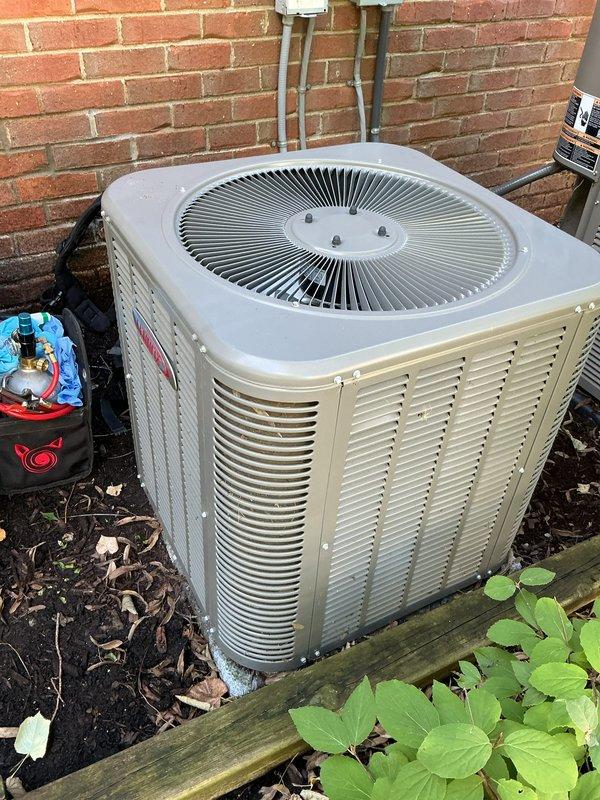 Completed comprehensive multi-system tune-up service on both air conditioning and gas furnace units. Performed thorough inspection of indoor furnace components including blower motor, electrical connections, capacitor, and burner assembly, verifying all wiring connections and mechanical components were secure and functioning properly. Inspected outdoor condensing unit, checked refrigerant lines, and confirmed proper operation of condenser fan and compressor. All systems tested and operating within normal parameters.