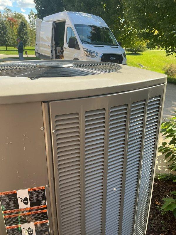 Completed comprehensive air conditioning tune-up and preventive maintenance on residential condenser unit. Performed system diagnostics, checked refrigerant levels and pressures using manifold gauges, inspected electrical connections, cleaned coils, and verified proper operation of all components. Unit tested and operating within manufacturer specifications.