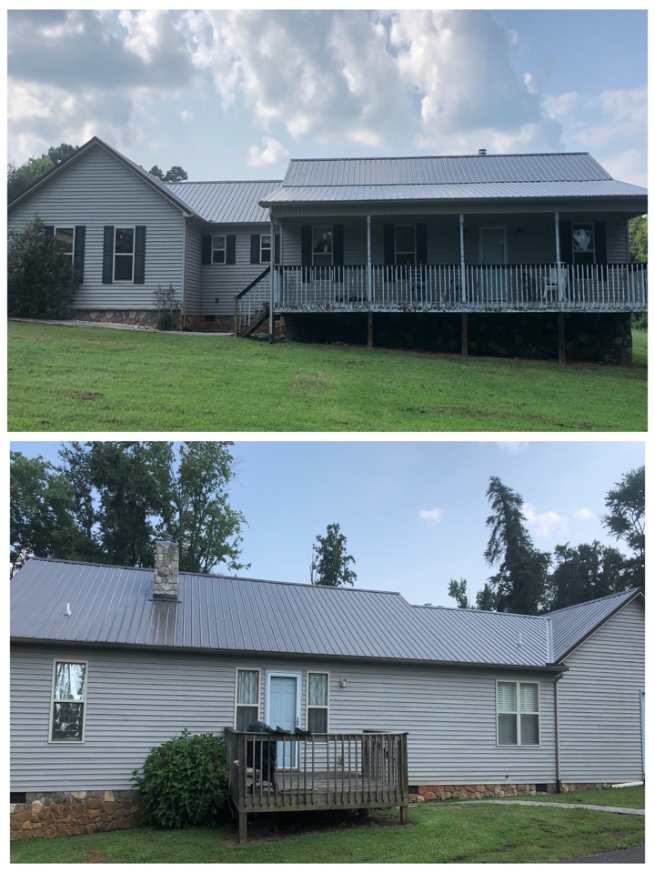 Maryville, TN - New Metal Roof Color: Burnish Slate Maryville, TN - New Metal Roof Color: Burnish Slate