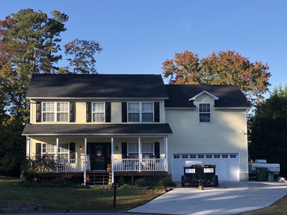 Powell, TN - FULL GAF TIMBERLINE HD ROOFING SYSTEM, COLOR: CHARCOAL, GOLDEN PLEDGE WARRANTY, POWELL, MARYVILLE ROOFER, VALLEY VISTA CONSTRUCTION, ROOF REPLACEMENT Powell, TN - FULL GAF TIMBERLINE HD ROOFING SYSTEM, COLOR: CHARCOAL, GOLDEN PLEDGE WARRANTY, POWELL, MARYVILLE ROOFER, VALLEY VISTA CONSTRUCTION, ROOF REPLACEMENT