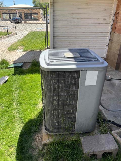 Came out today for ac repair. Upon arrival and review of 15 year old HVAC system, I have found that the 30 amp Bus bar fuses are underrated for outdoor condenser, which is minimum 40 amps as well as compressor is slightly over amping. Data plate on condenser is hard to make out all specs but it is a R 22 system. Gave estimate to clients for a update pull disconnect and install a hard start kit. We are waiting for clients decision. Job complete 