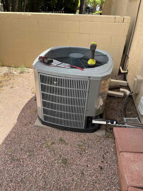 Tech was sent out today for AC no cool. Tech discovered breaker was on off position system. Is now cooling and operating. Job complete. 