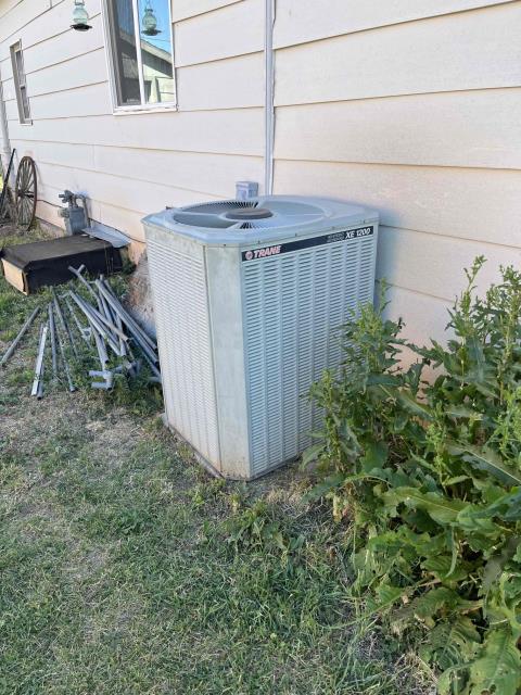 This estimate is for replacement of condenser fan motor and a capacitor. Upon review of system I have found that the condenser fan motor has seized up and locked out. Motor has gone bad and needs to be replaced in order for central cooling system to operate properly. Will return to replace condenser fan motor. Job complete.