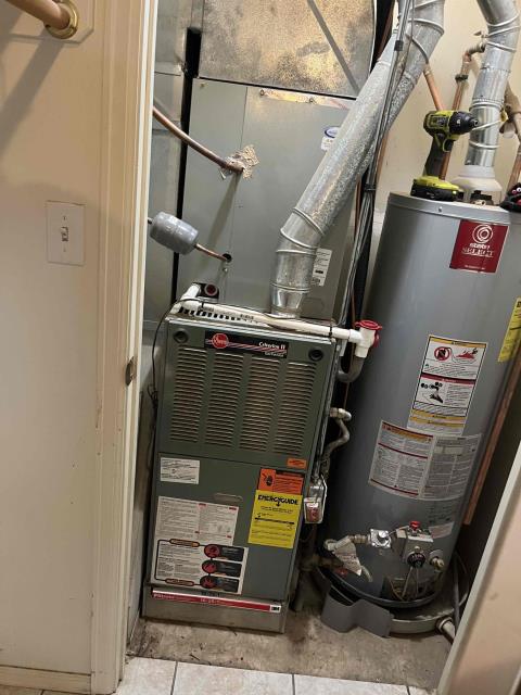 This estimate is to top off 410a 1 lb. Trane system 

Topped off and completed job.