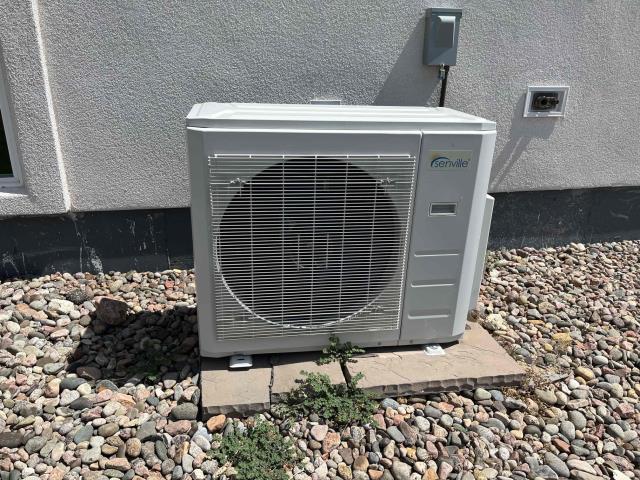 Came out for today for no cool.

 System also shows signs of an oil leak which indicates that there is a leak somewhere within system. All refrigeration will need to be reclaimed, all fittings will need to be inspected, pressure test system to 350 psi, vacuum system to 409 microns and recharge system with 10 lbs. of 410A. Then review operations of system 
