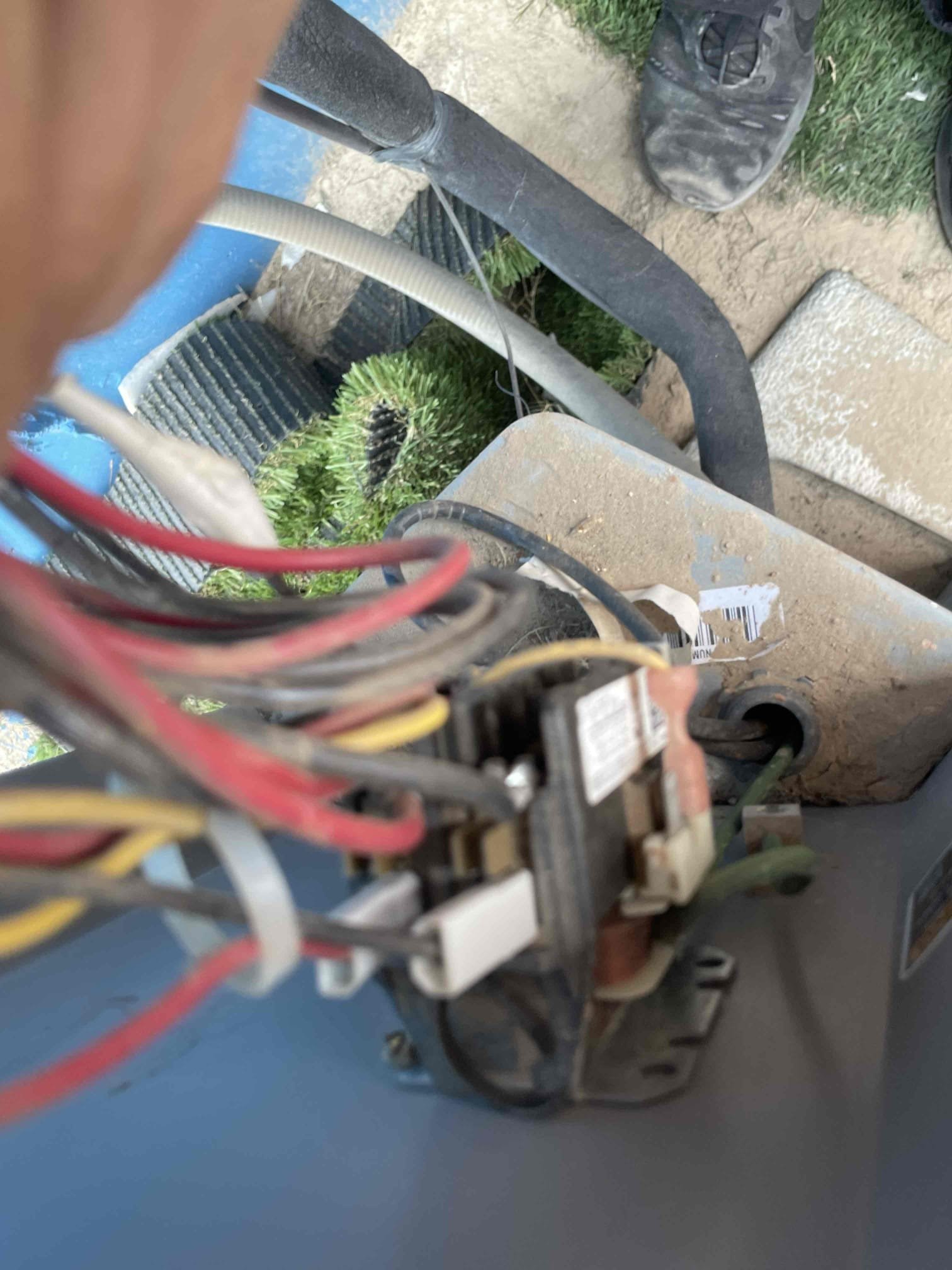 AC service maintenance on 2006 American Standard furnace and condenser. System was cooling 22° below set temperature upon arrival. Clients concerns revolved around solid readings on system to monitor ongoing repair needs and or replacement. Double checked all safety connections, and wiring to circuit board on furnace. Notated heavy dust buildup on underside of a coil. Heavy dust and dirt buildup on blower and motor. Some oil on shaft of blower motor. Condenser unit operating under manufacture specifications. Refrigerant pressures irregular with low suction/86, liquid/250. Signs of restriction on a coil apparent due to pressures. blower motor camping six overall plus dirt buildup can be affecting pressures and efficiency adversely. Cleaned unit inside and out with coil cleaner and water before reassembly for final test. Unit is operating at approximate 50 to 60% efficiency. Low efficiency plus extended run time equals higher bills overtime.Client will update about any future work reques