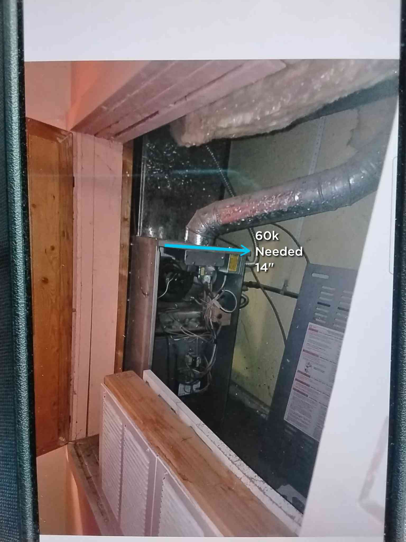 Onsite today for furnace service call for no heat. Diagnosis detemined that furnace is from 1996 and has a locked up inducer motor. client went with option to replace unit. Installation scheduled this Job is complete.