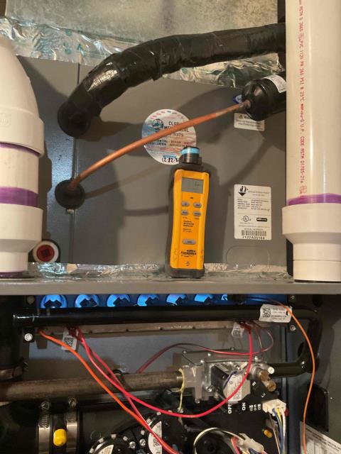 Onsite today for a Rheem Furnace maintenance visit- Completed maintenance checklist. No issues at this time of maintenance. Furnace is good to go for the season. Job Complete.