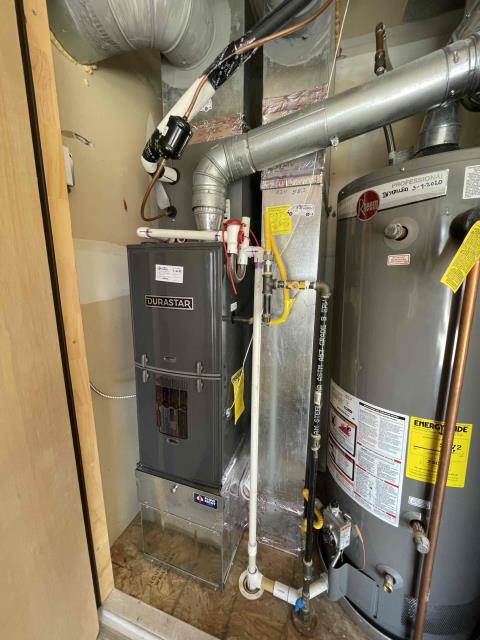 2021 Rheem, furnace and AC Maintenance visit. Completed maintenance checklist and sent recommendations for Indoor Air Quality products for better healthier air quality and to provide longivity of system. Job Complete.