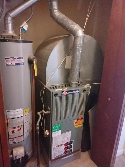 Onsite for an ac add on with a furnace replacement estimate. Quoted out multiple options for cooling and furnace swap. Client will discuss with his wife and let us know. Job Complete.