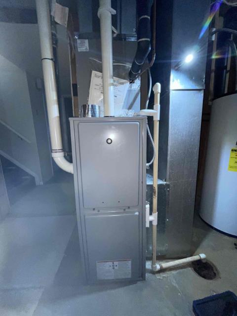 Onsite today for an Ac and Furnace Maintenance Visit. Completed maintenance checklist for a 2002 Furnace and Ac. System is doing ok and is good for the season. Job Complete.