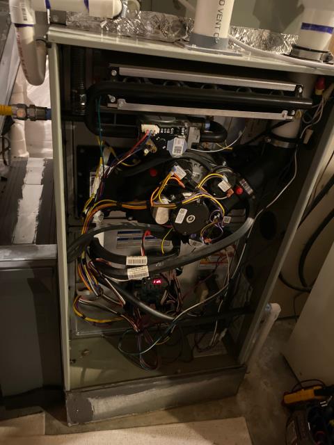 Furnace maintenance visit- Completed maintenance checklist and verified that furnace is good to go for the season. Job Complete.