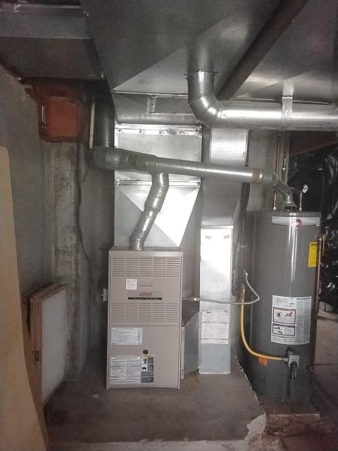 Onsite today for a 2002 Lennox Furnace Maintenance Visit. Completed maintenance checklist and went over replacement options with client due to age and new mandates. New Install scheduled. Job Complete.
 Onsite today for a 2002 Lennox Furnace Maintenance Visit. Completed maintenance checklist and went over replacement options with client due to age and new mandates. New Install scheduled. Job Complete.