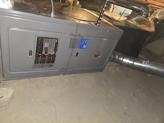 Technicians are onsite today for a Furnace swap with Ac Add On and Air Duct Cleaning. Removed furnace and replaced with new 80% Rheem furnace, then completed Installation of new Goodman 13Seer AC addition. Next, we completed an air duct cleaning and sanitization. Technicians ended by verifying both systems are running as designed in heating and cooling phases. Job Complete. Technicians are onsite today for a Furnace swap with Ac Add On and Air Duct Cleaning. Removed furnace and replaced with new 80% Rheem furnace, then completed Installation of new Goodman 13Seer AC addition. Next, we completed an air duct cleaning and sanitization. Technicians ended by verifying both systems are running as designed in heating and cooling phases. Job Complete.