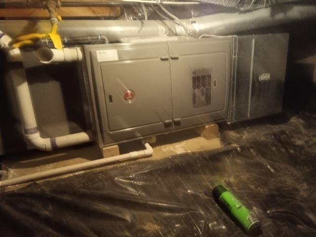 Performed membership maintenance/tune-up on a Rheem furnace located in crawl space. Completed maintenance checklist. 20x25x1 24v electronic air filter needs refills ordered. System is heating properly at this time. Job Complete. Performed membership maintenance/tune-up on a Rheem furnace located in crawl space. Completed maintenance checklist. 20x25x1 24v electronic air filter needs refills ordered. System is heating properly at this time. Job Complete.
